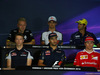 GP AUSTRIA, 30.06.2016- Giovedi' Press Conference, lower row, L to R Daniil Kvyat (RUS) Scuderia Toro Rosso STR11, Daniel Ricciardo (AUS) Red Bull Racing RB12, Kimi Raikkonen (FIN) Ferrari SF16-H, upper row L to R Kevin Magnussen (DEN) Renault Sport F1 Team RS16, Esteban Gutierrez (MEX) Haas F1 Team VF-16 e Felipe Nasr (BRA) Sauber C35