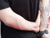 GP AUSTRIA, 30.06.2016- Kevin Magnussen (DEN) Renault Sport F1 Team RS16, tattoo