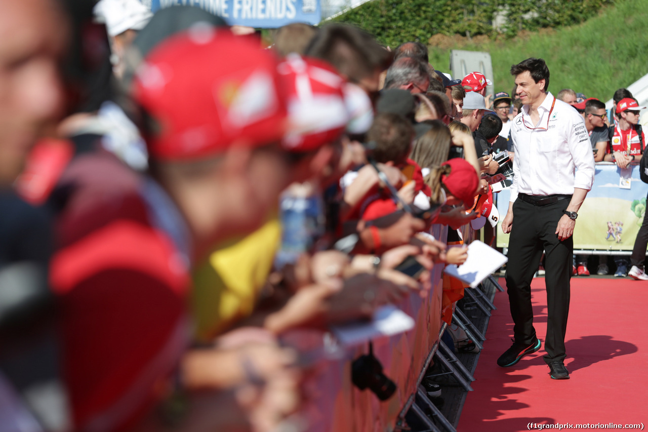 GP AUSTRIA, 02.07.2016 - Autograph session,Toto Wolff (AUT) Sporting Director Mercedes-Benz