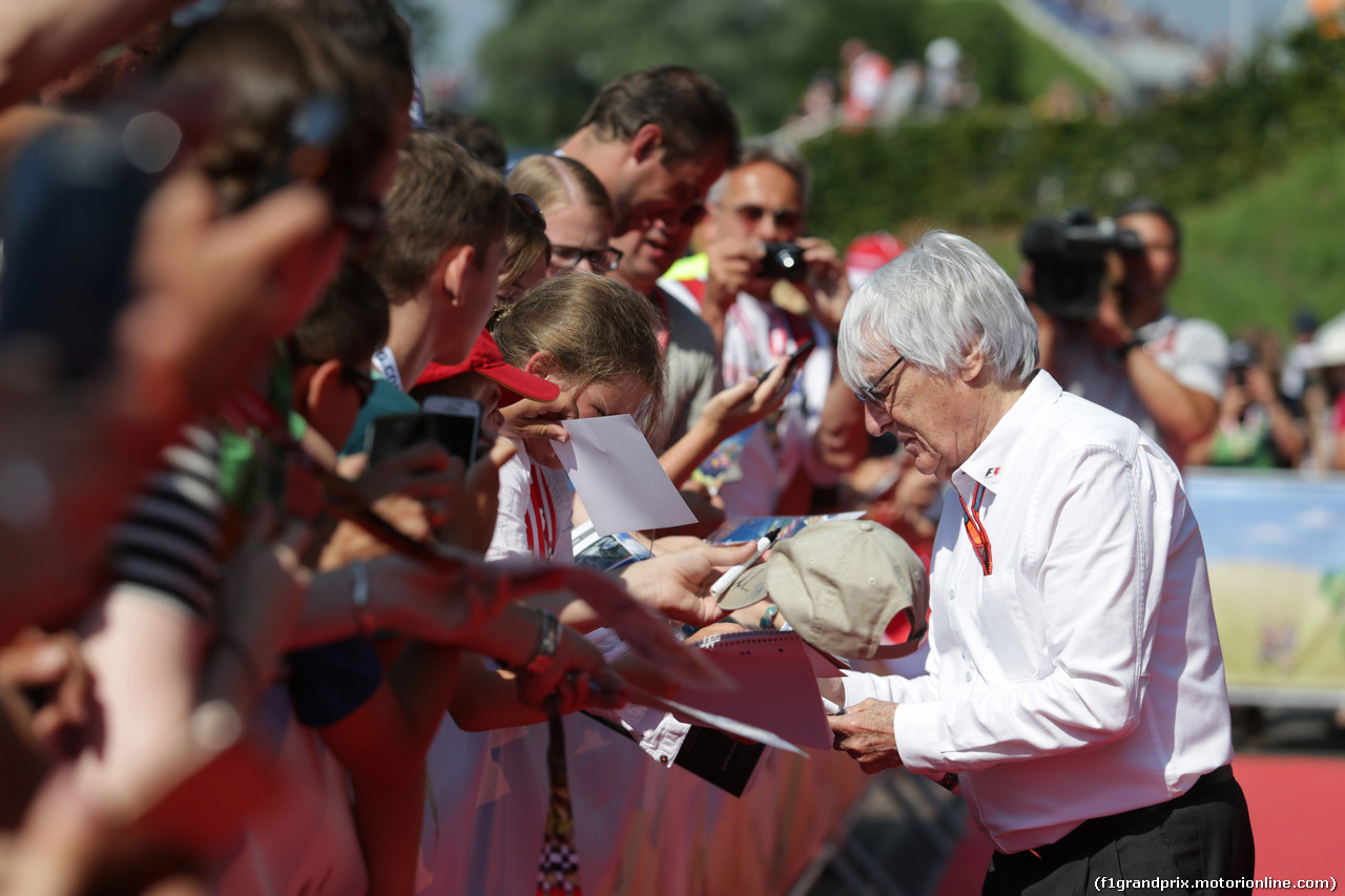 GP AUSTRIA, 02.07.2016 - Autograph session, Bernie Ecclestone (GBR), President e CEO of Formula One Management