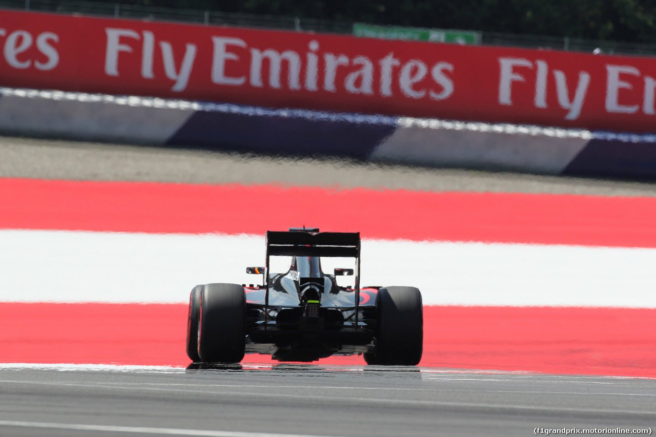 GP AUSTRIA, 02.07.2016 Prove Libere 3, Fernando Alonso (ESP) McLaren Honda MP4-31