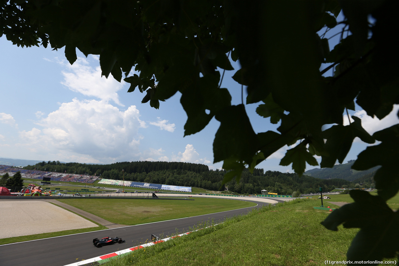 GP AUSTRIA, 02.07.2016 Prove Libere 3, Fernando Alonso (ESP) McLaren Honda MP4-31