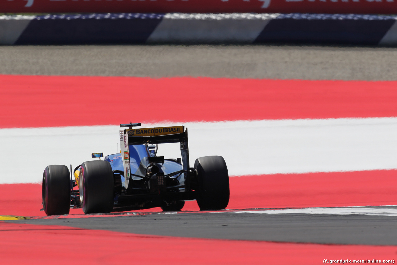 GP AUSTRIA, 02.07.2016 Prove Libere 3, Marcus Ericsson (SUE) Sauber C35