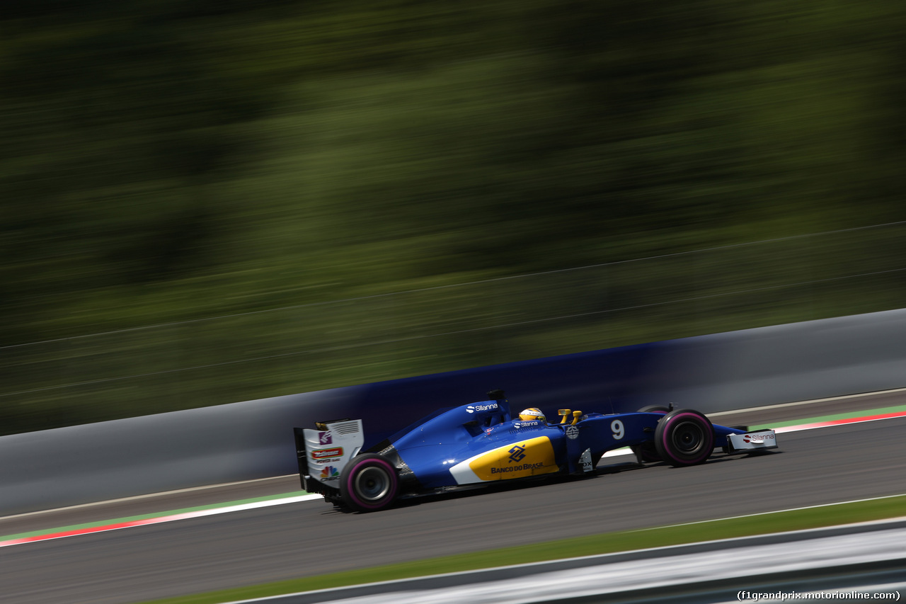 GP AUSTRIA, 02.07.2016 Prove Libere 3, Marcus Ericsson (SUE) Sauber C35