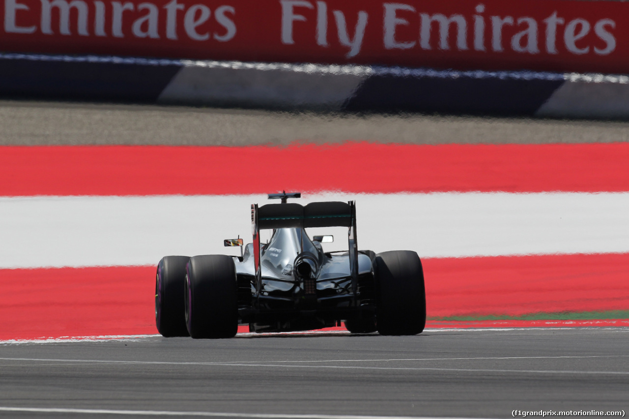 GP AUSTRIA, 02.07.2016 Prove Libere 3, Lewis Hamilton (GBR) Mercedes AMG F1 W07
