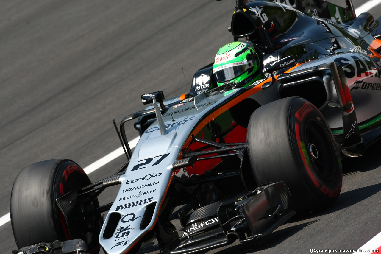 GP AUSTRIA, 02.07.2016 Prove Libere 3, Nico Hulkenberg (GER) Sahara Force India F1 VJM09