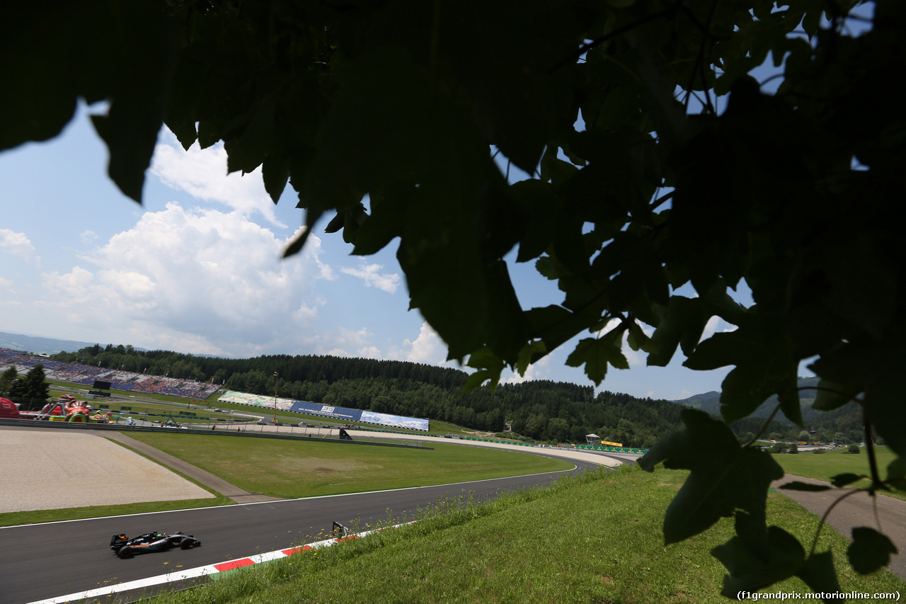 GP AUSTRIA, 02.07.2016 Prove Libere 3, Nico Hulkenberg (GER) Sahara Force India F1 VJM09