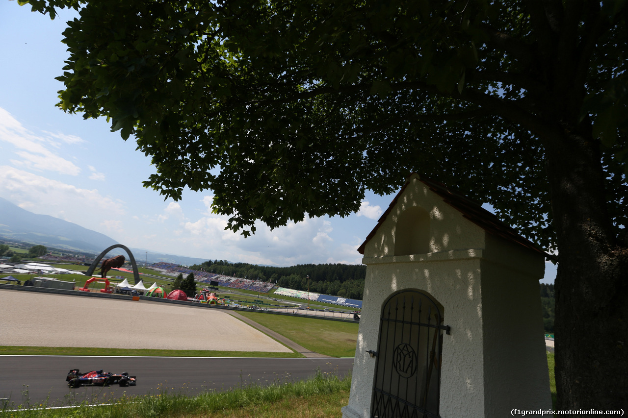 GP AUSTRIA, 02.07.2016 Prove Libere 3, Daniil Kvyat (RUS) Scuderia Toro Rosso STR11