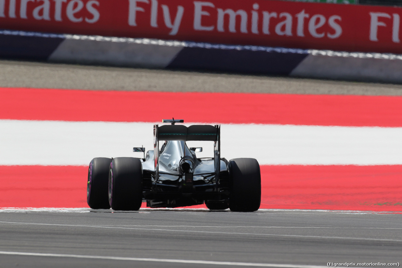 GP AUSTRIA, 02.07.2016 Prove Libere 3, Nico Rosberg (GER) Mercedes AMG F1 W07