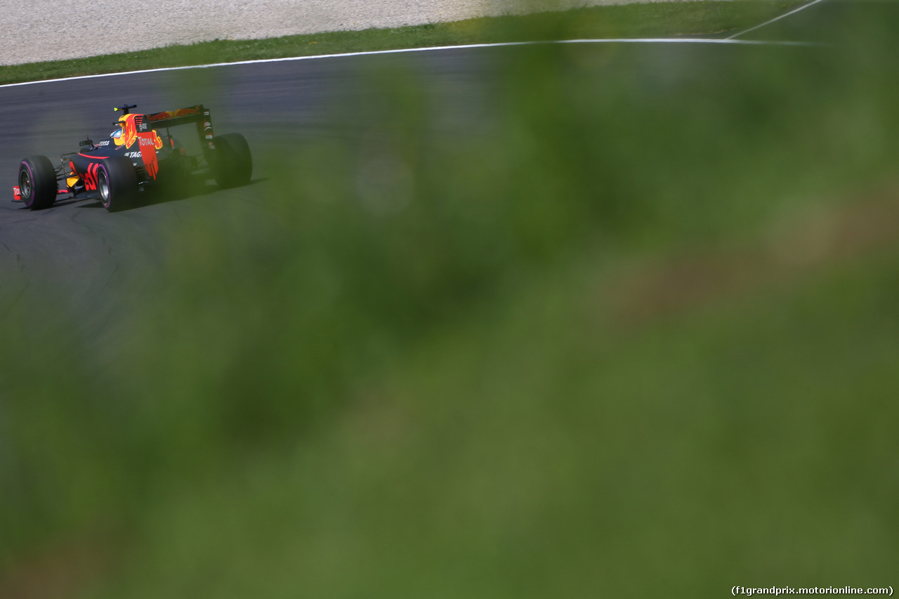 GP AUSTRIA, 02.07.2016 Prove Libere 3, Max Verstappen (NED) Red Bull Racing RB12