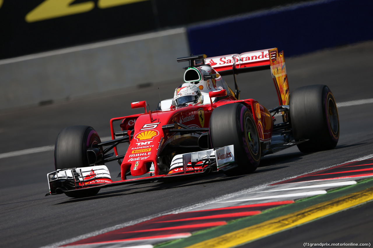 GP AUSTRIA, 02.07.2016 Prove Libere 3, Sebastian Vettel (GER) Ferrari SF16-H