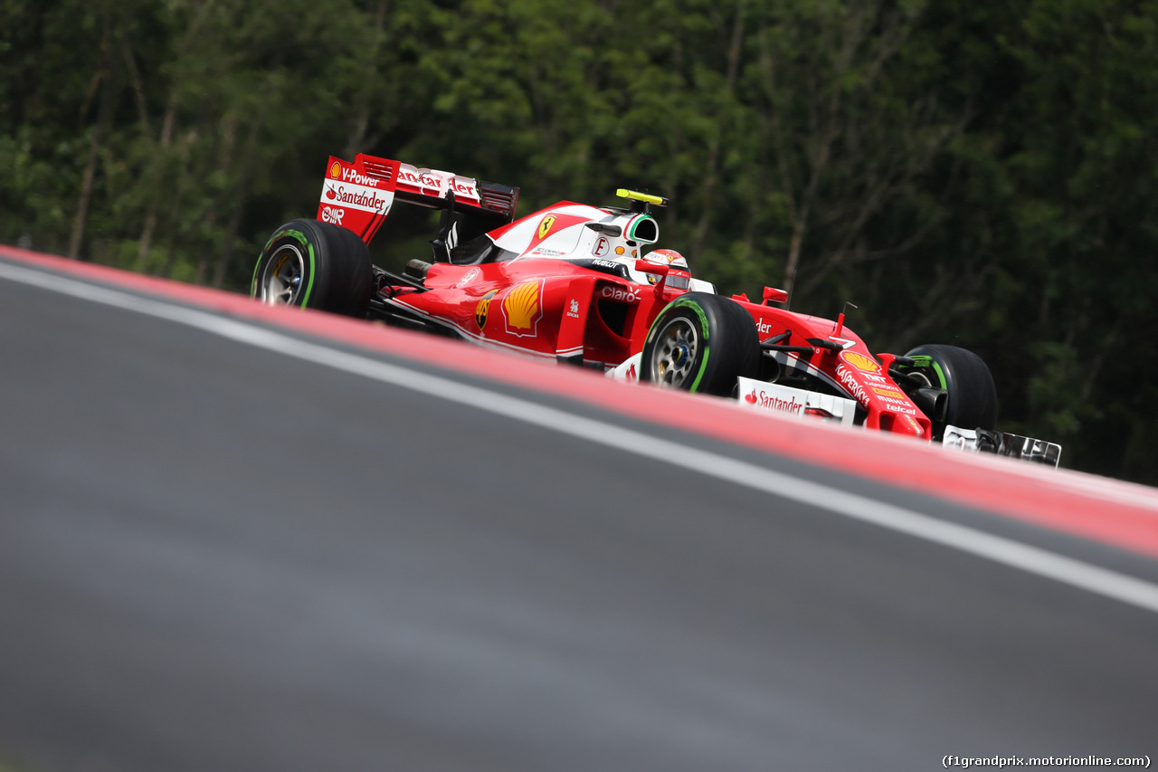 GP AUSTRIA, 02.07.2016 - Qualifiche Session, Kimi Raikkonen (FIN) Ferrari SF16-H