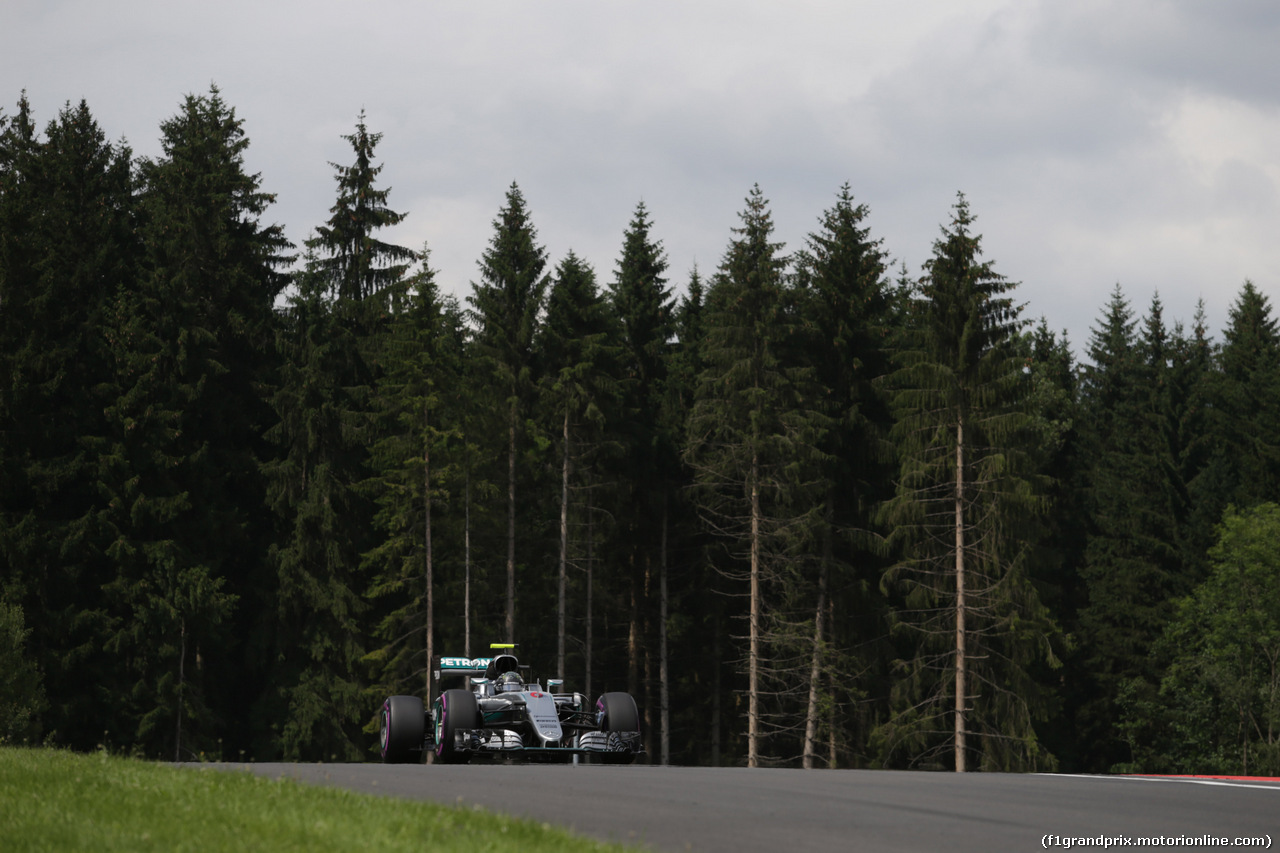 GP AUSTRIA, 02.07.2016 - Qualifiche Session, Nico Rosberg (GER) Mercedes AMG F1 W07
