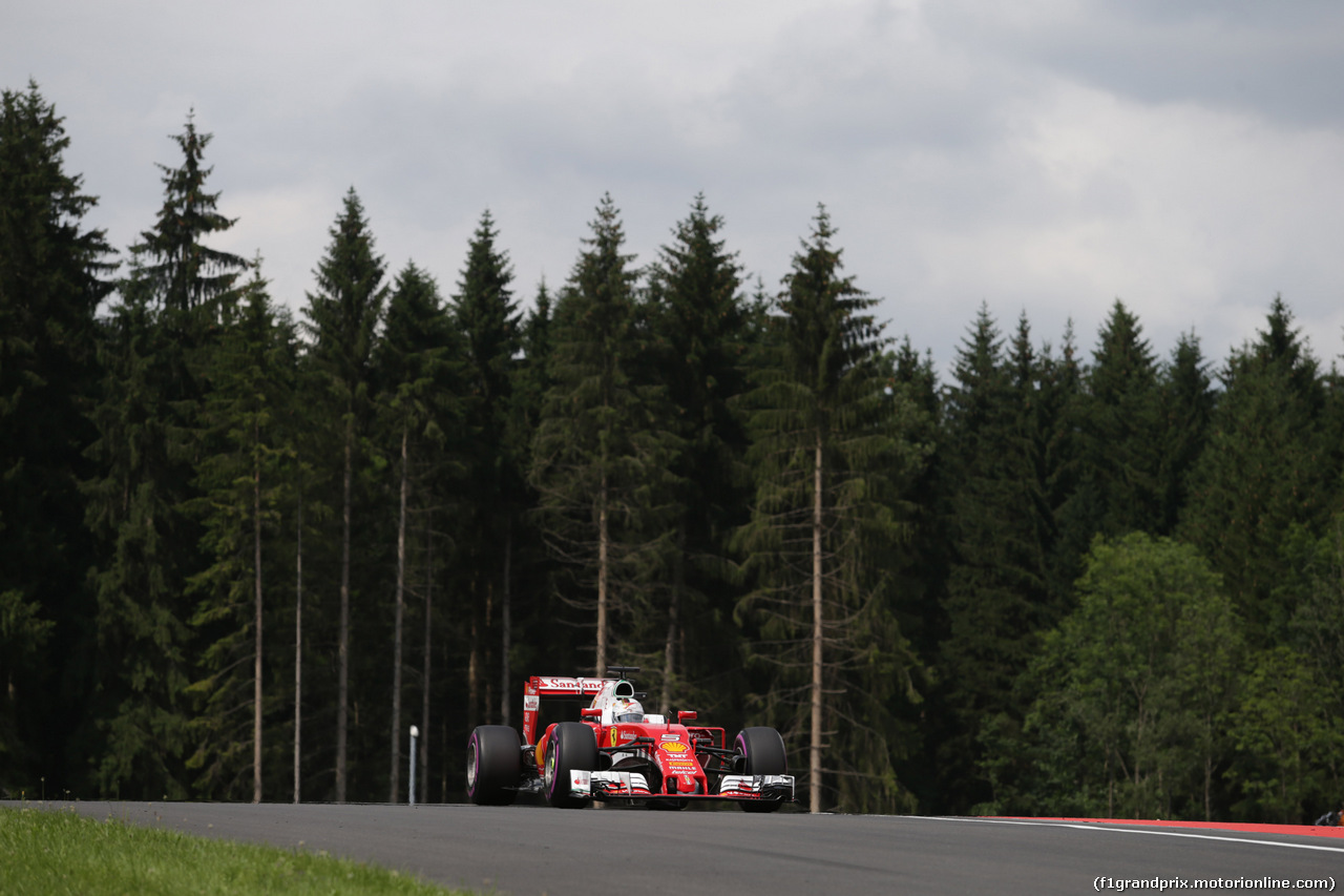 GP AUSTRIA, 02.07.2016 - Qualifiche Session, Sebastian Vettel (GER) Ferrari SF16-H