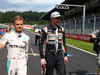 GP AUSTRIA, 02.07.2016 - Qualifiche Session, L to R: Nico Rosberg (GER) Mercedes AMG F1 W07, Nico Hulkenberg (GER) Sahara Force India F1 VJM09