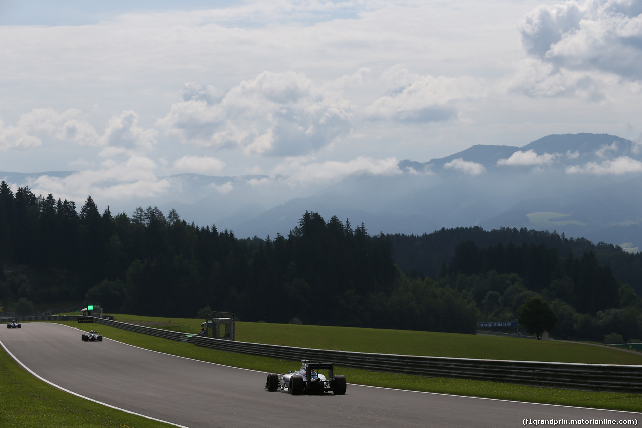 GP AUSTRIA, 01.07.2016 - free Practice 1, Valtteri Bottas (FIN) Williams F1 Team FW38