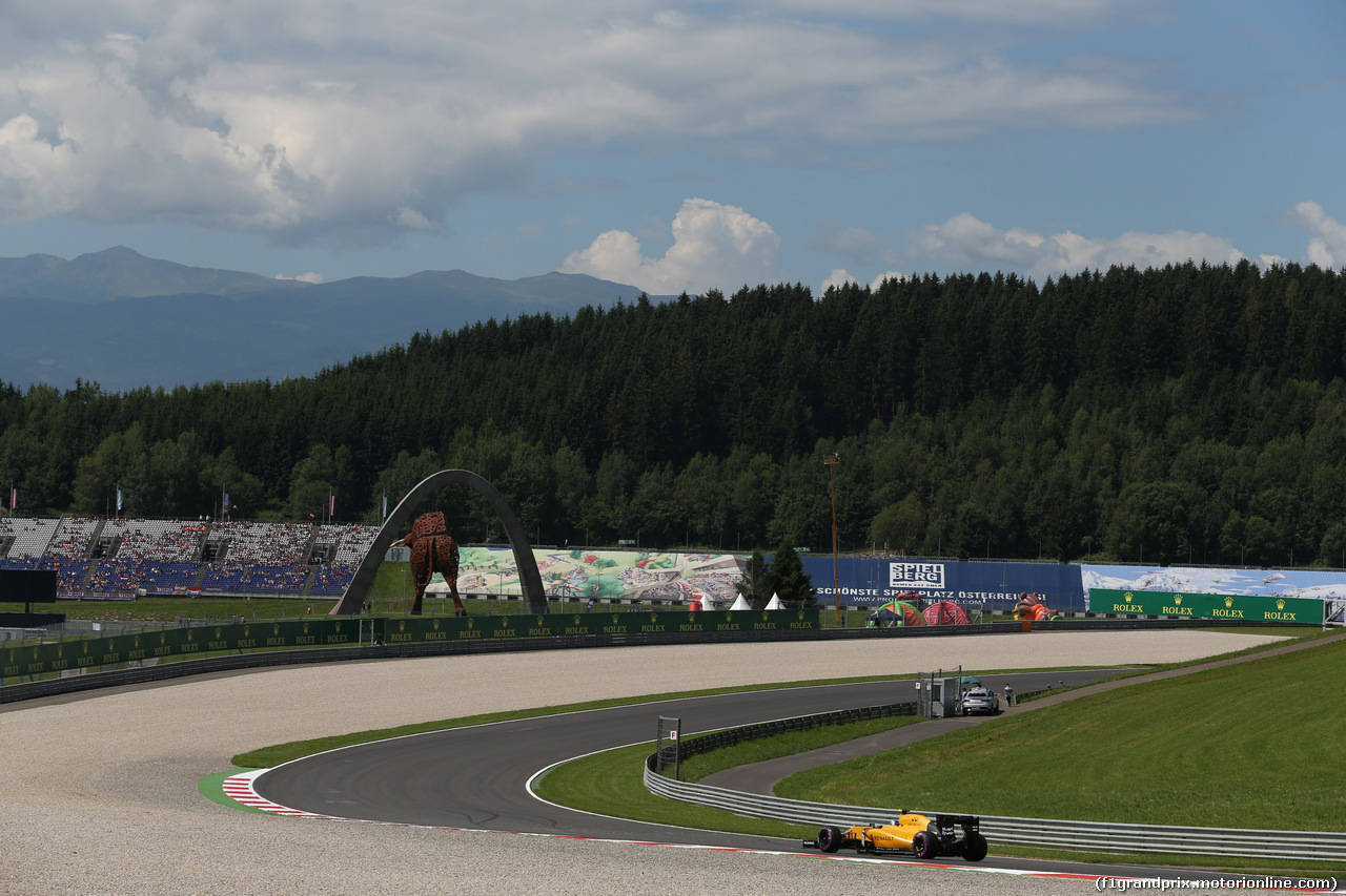 GP AUSTRIA, 01.07.2016 - free Practice 1, Jolyon Palmer (GBR) Renault Sport F1 Team RS16
