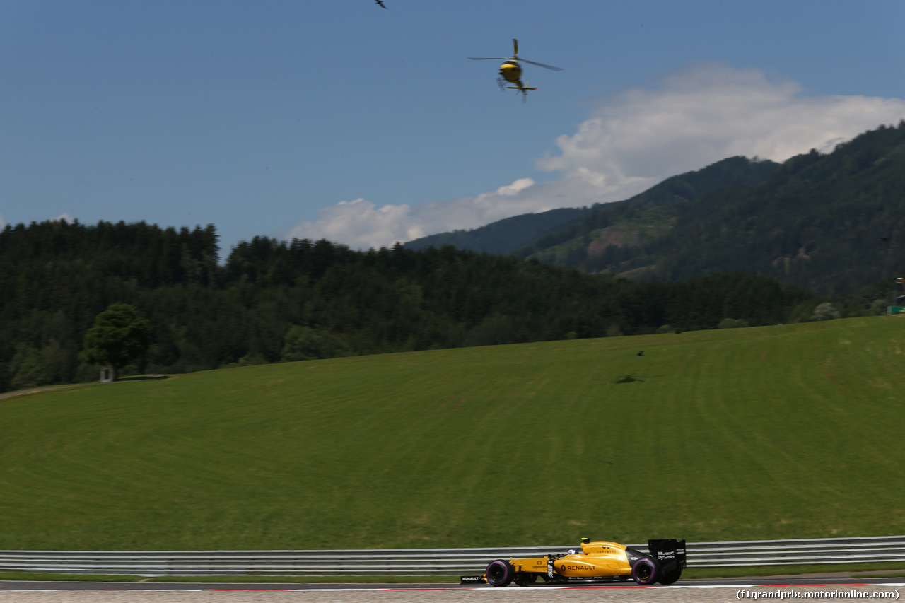 GP AUSTRIA, 01.07.2016 - free Practice 1, Jolyon Palmer (GBR) Renault Sport F1 Team RS16