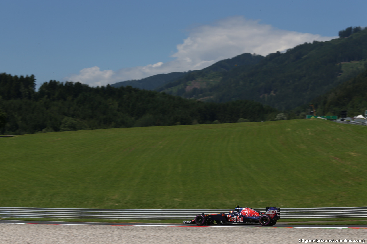 GP AUSTRIA, 01.07.2016 - free Practice 1, Carlos Sainz Jr (ESP) Scuderia Toro Rosso STR11