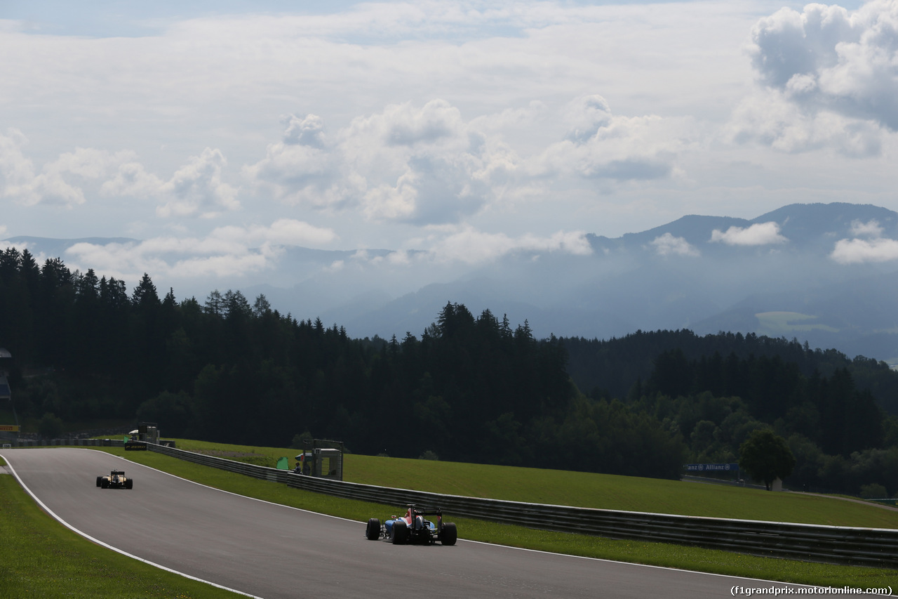 GP AUSTRIA, 01.07.2016 - free Practice 1, Rio Haryanto (IDN) Manor Racing MRT MRT05