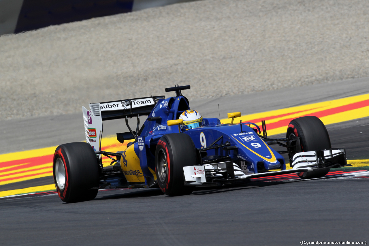 GP AUSTRIA, 01.07.2016 - Prove Libere 1, Marcus Ericsson (SUE) Sauber C34