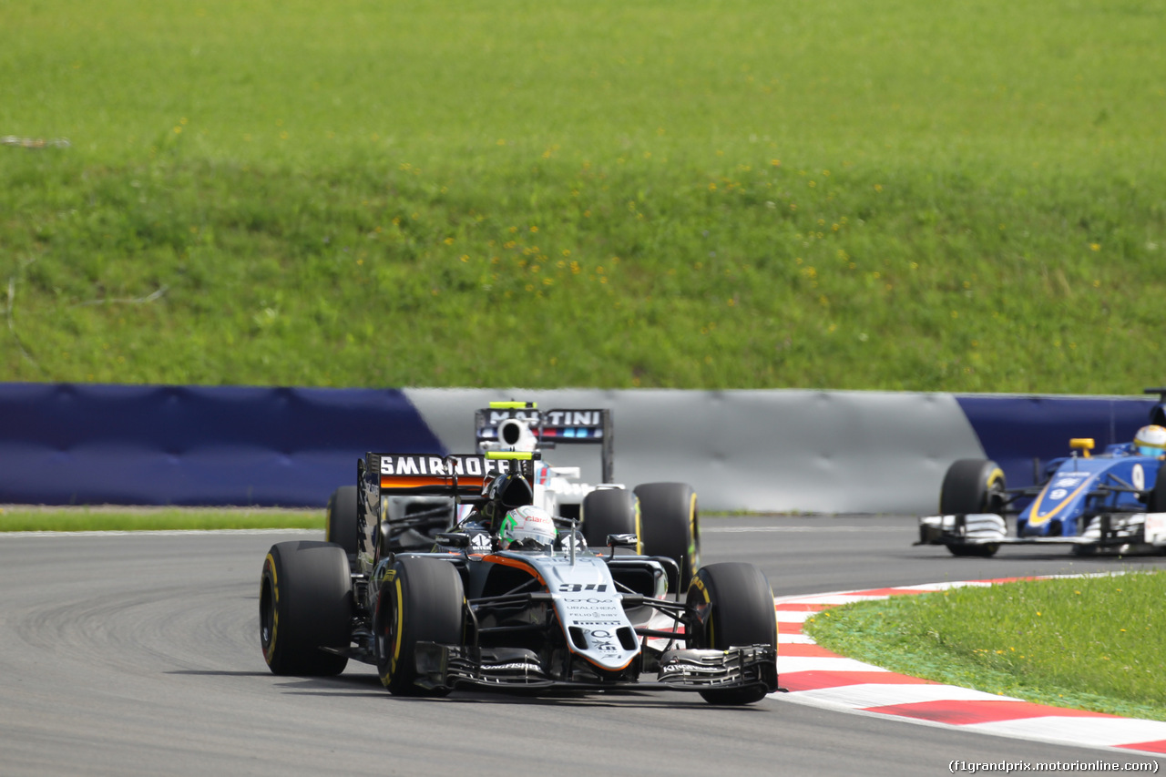 GP AUSTRIA, 01.07.2016 - Prove Libere 1, Alfonso Celis (MEX), Force India 3rd driver