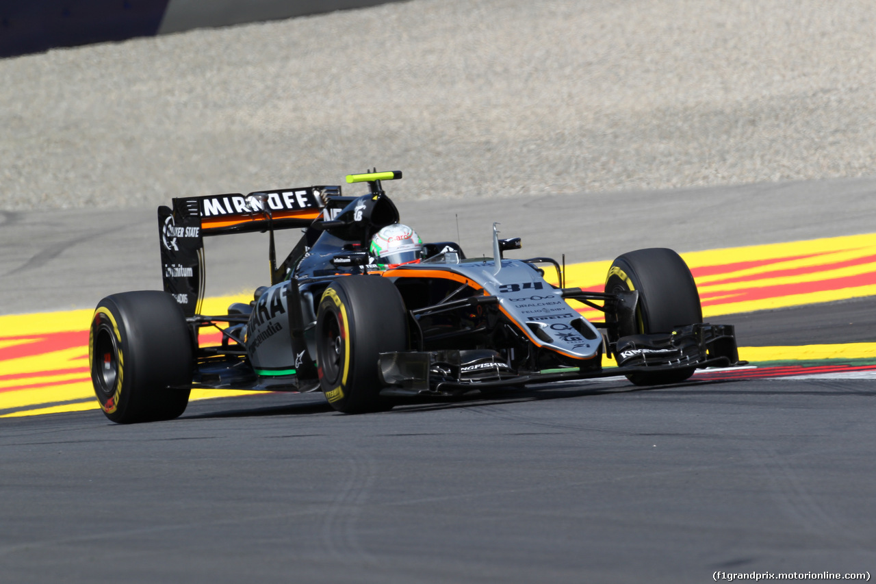 GP AUSTRIA, 01.07.2016 - Prove Libere 1, Alfonso Celis (MEX), Force India 3rd driver