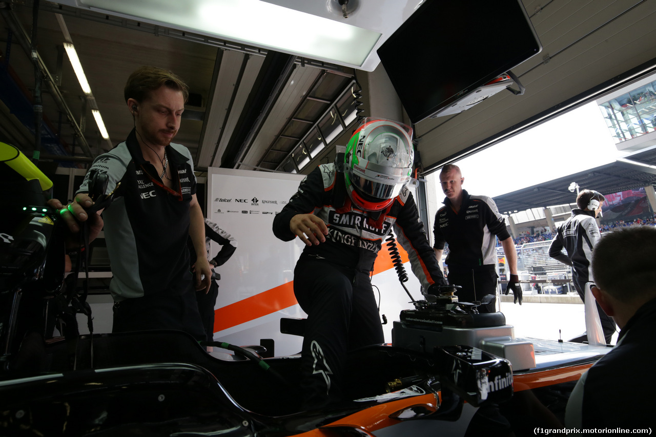 GP AUSTRIA, 01.07.2016 - Prove Libere 1, Alfonso Celis (MEX), Force India 3rd driver