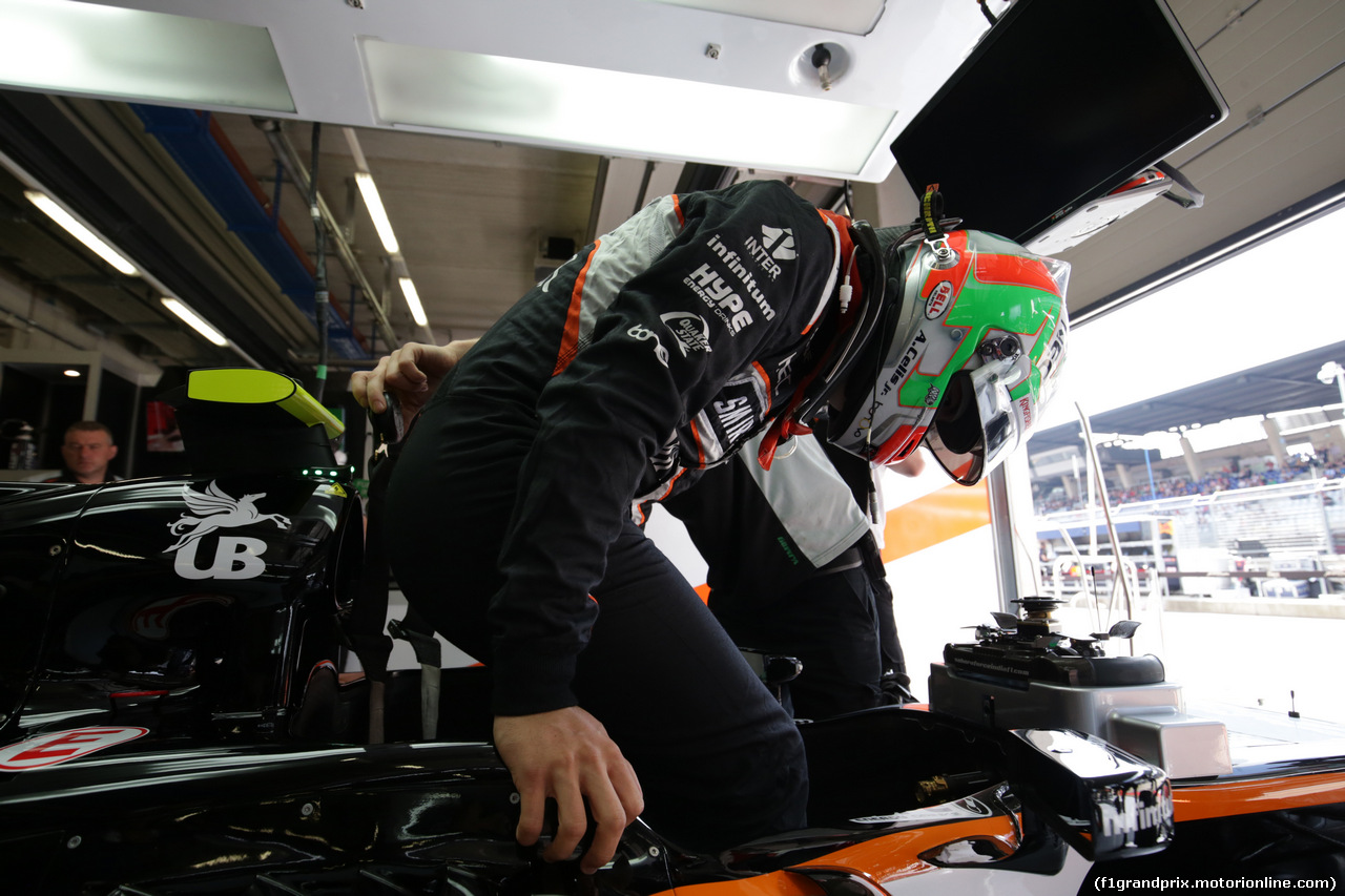 GP AUSTRIA, 01.07.2016 - Prove Libere 1, Alfonso Celis (MEX), Force India 3rd driver