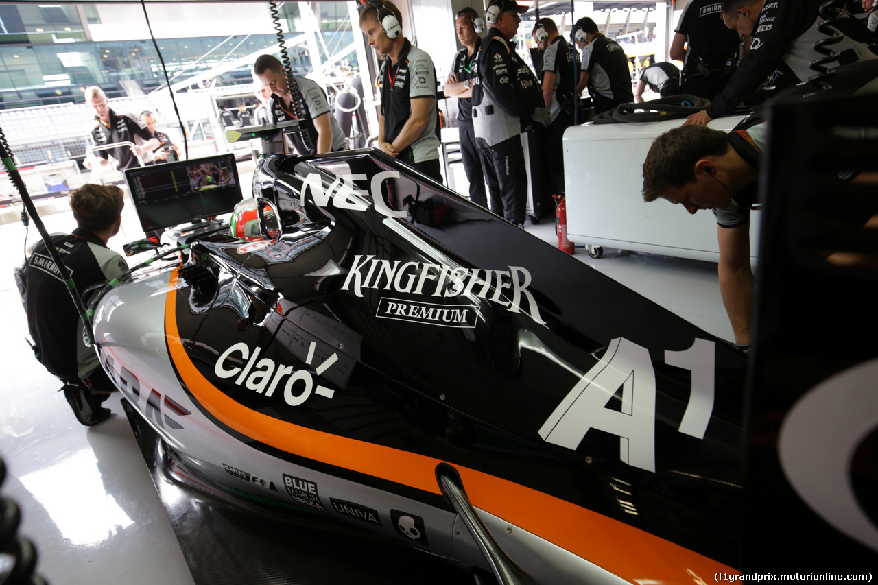 GP AUSTRIA, 01.07.2016 - Prove Libere 1, Alfonso Celis (MEX), Force India 3rd driver