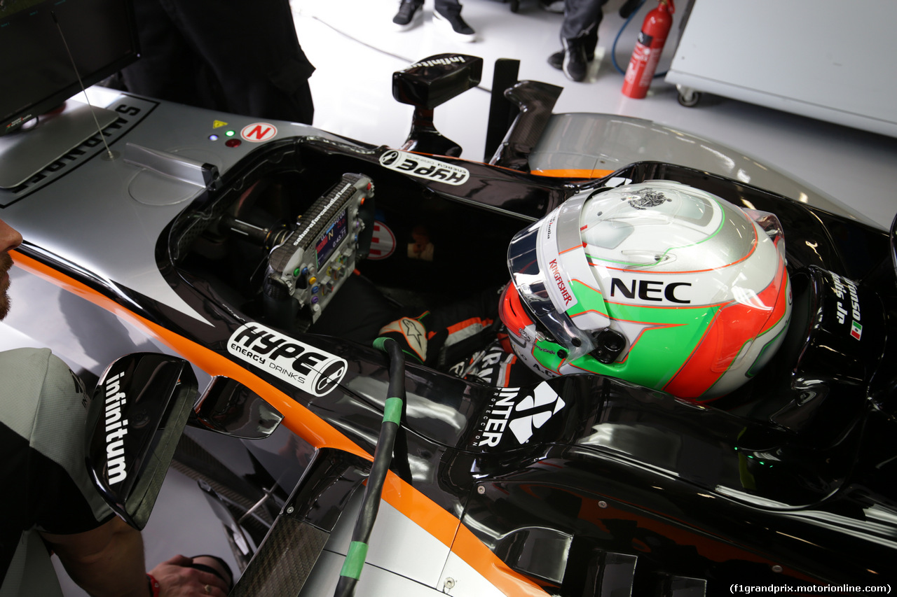 GP AUSTRIA, 01.07.2016 - Prove Libere 1, Alfonso Celis (MEX), Force India 3rd driver