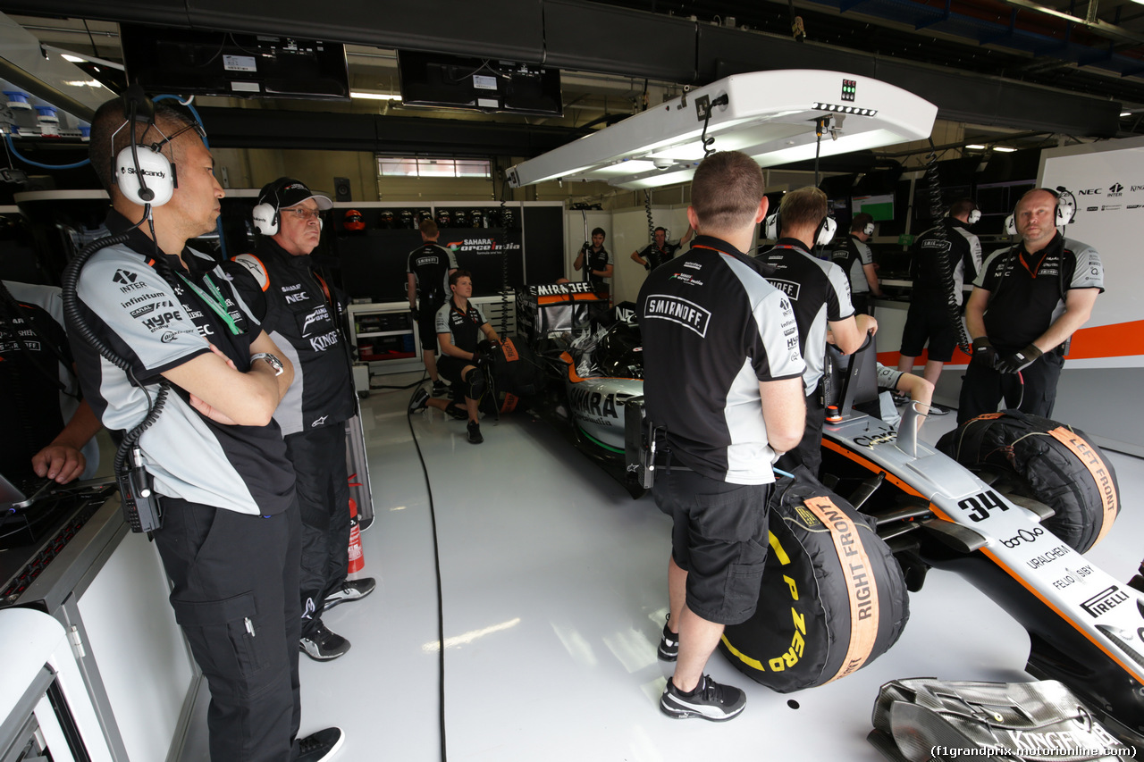 GP AUSTRIA, 01.07.2016 - Prove Libere 1, Alfonso Celis (MEX), Force India 3rd driver
