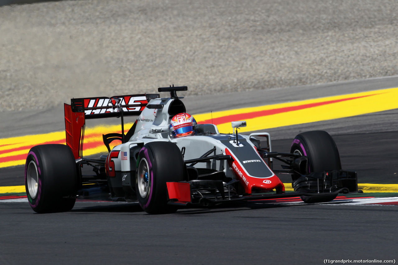 GP AUSTRIA, 01.07.2016 - Prove Libere 1, Romain Grosjean (FRA) Haas F1 Team VF-16