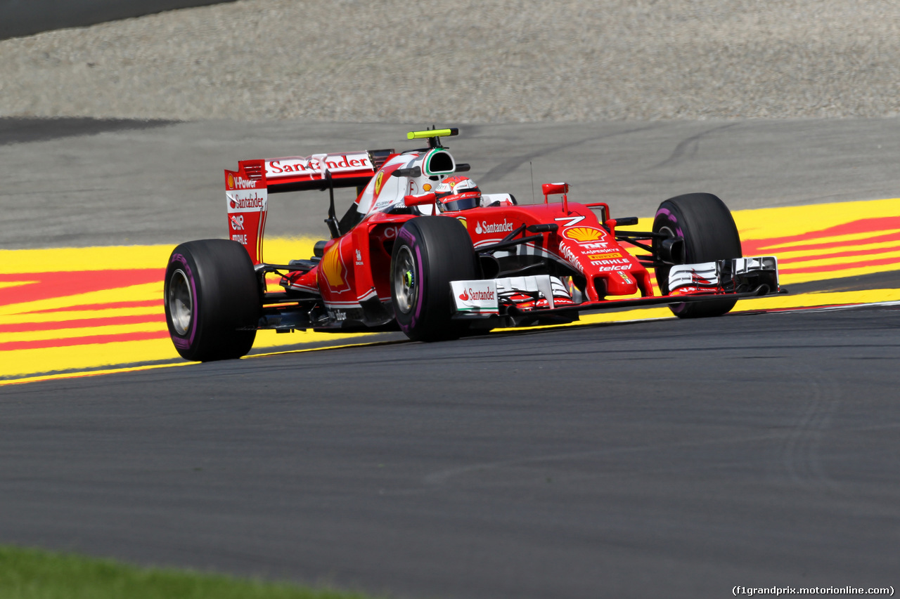 GP AUSTRIA, 01.07.2016 - Prove Libere 1, Kimi Raikkonen (FIN) Ferrari SF16-H