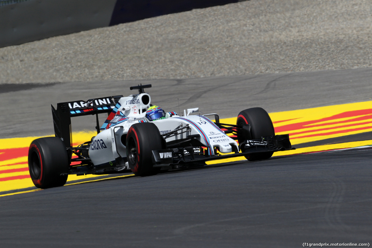 GP AUSTRIA, 01.07.2016 - Prove Libere 1, Felipe Massa (BRA) Williams FW38