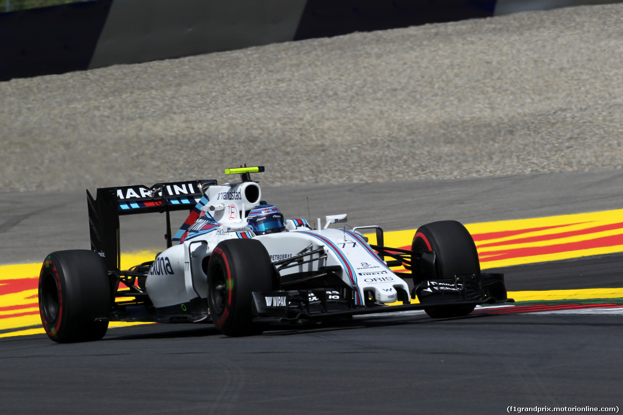 GP AUSTRIA, 01.07.2016 - Prove Libere 1, Valtteri Bottas (FIN) Williams FW38