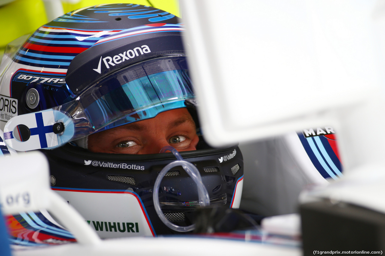 GP AUSTRIA, 01.07.2016 - Prove Libere 1, Valtteri Bottas (FIN) Williams FW38