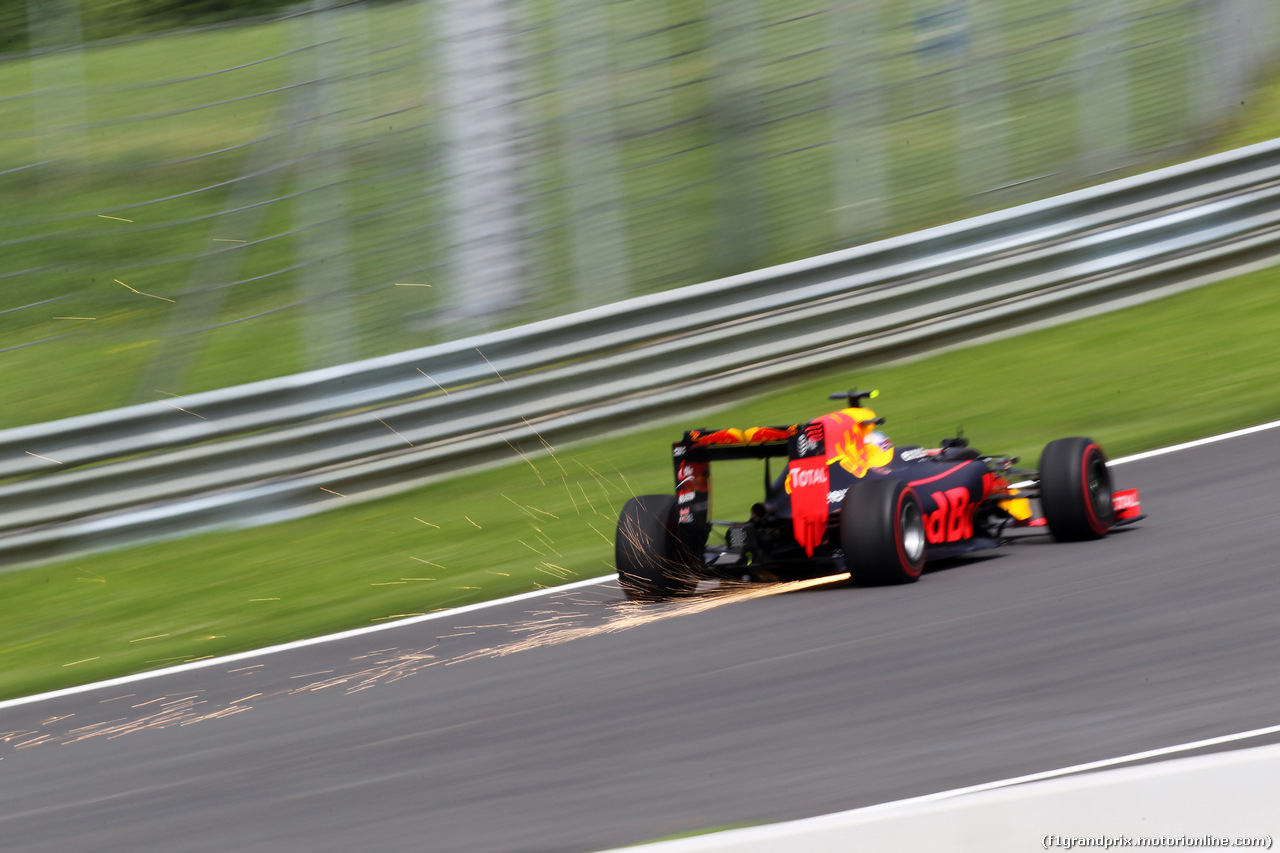 GP AUSTRIA, 01.07.2016 - Prove Libere 1, Max Verstappen (NED) Red Bull Racing RB12