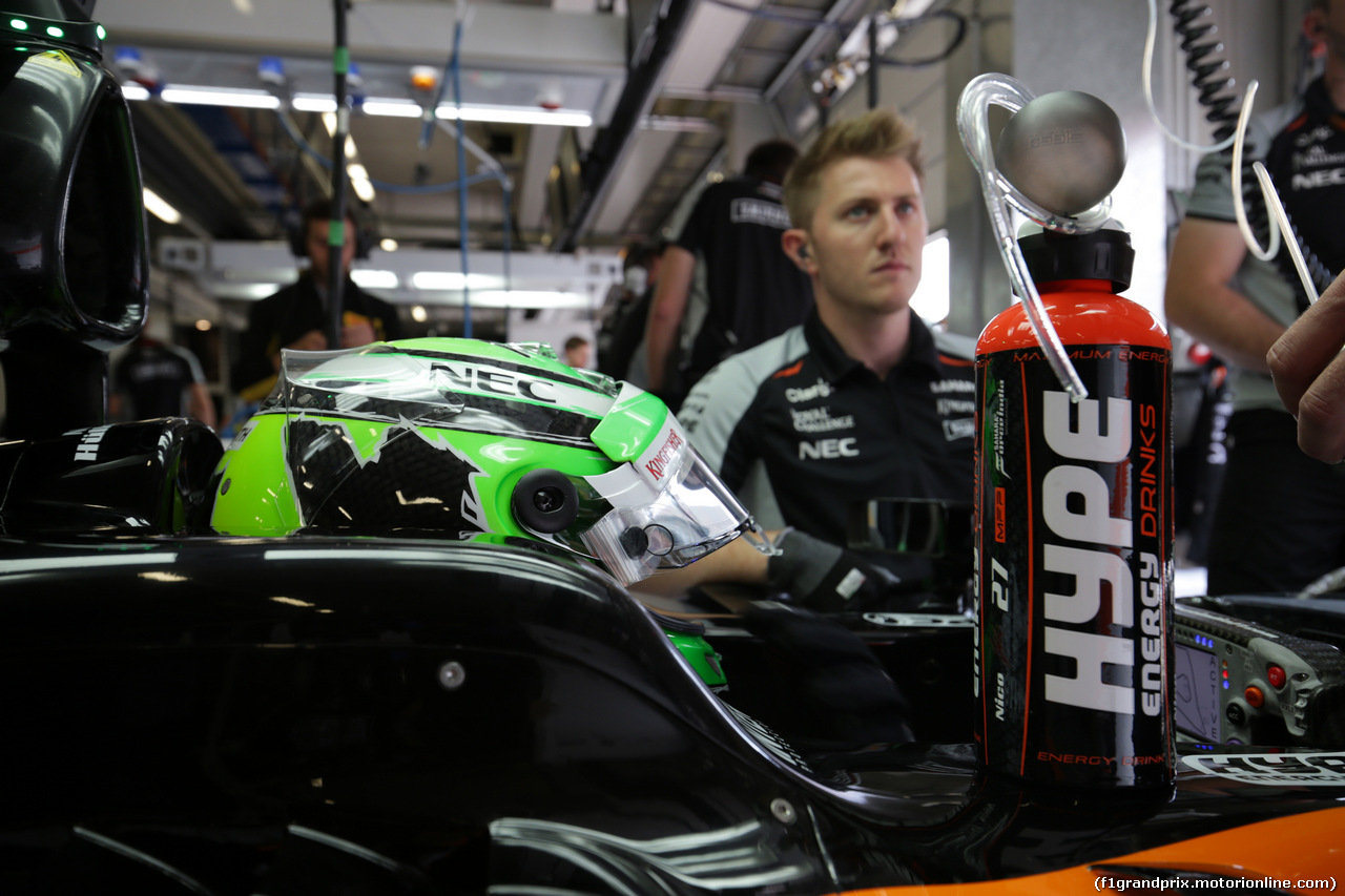 GP AUSTRIA, 01.07.2016 - Prove Libere 1, Nico Hulkenberg (GER) Sahara Force India F1 VJM09