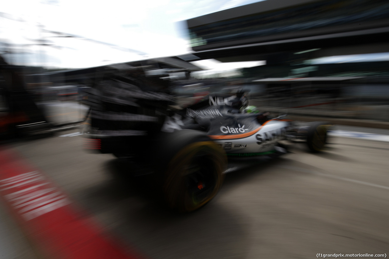 GP AUSTRIA, 01.07.2016 - Prove Libere 1, Nico Hulkenberg (GER) Sahara Force India F1 VJM09