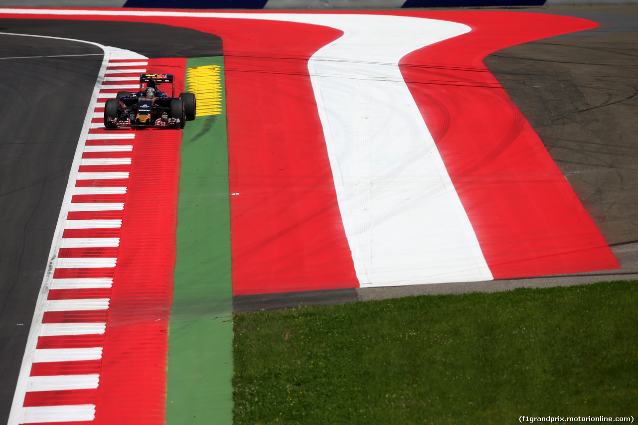 GP AUSTRIA, 01.07.2016 - Prove Libere 1, Carlos Sainz Jr (ESP) Scuderia Toro Rosso STR11
