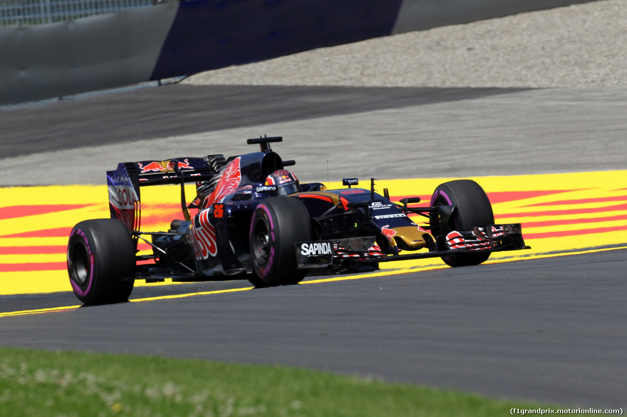 GP AUSTRIA, 01.07.2016 - Prove Libere 1, Daniil Kvyat (RUS) Scuderia Toro Rosso STR11