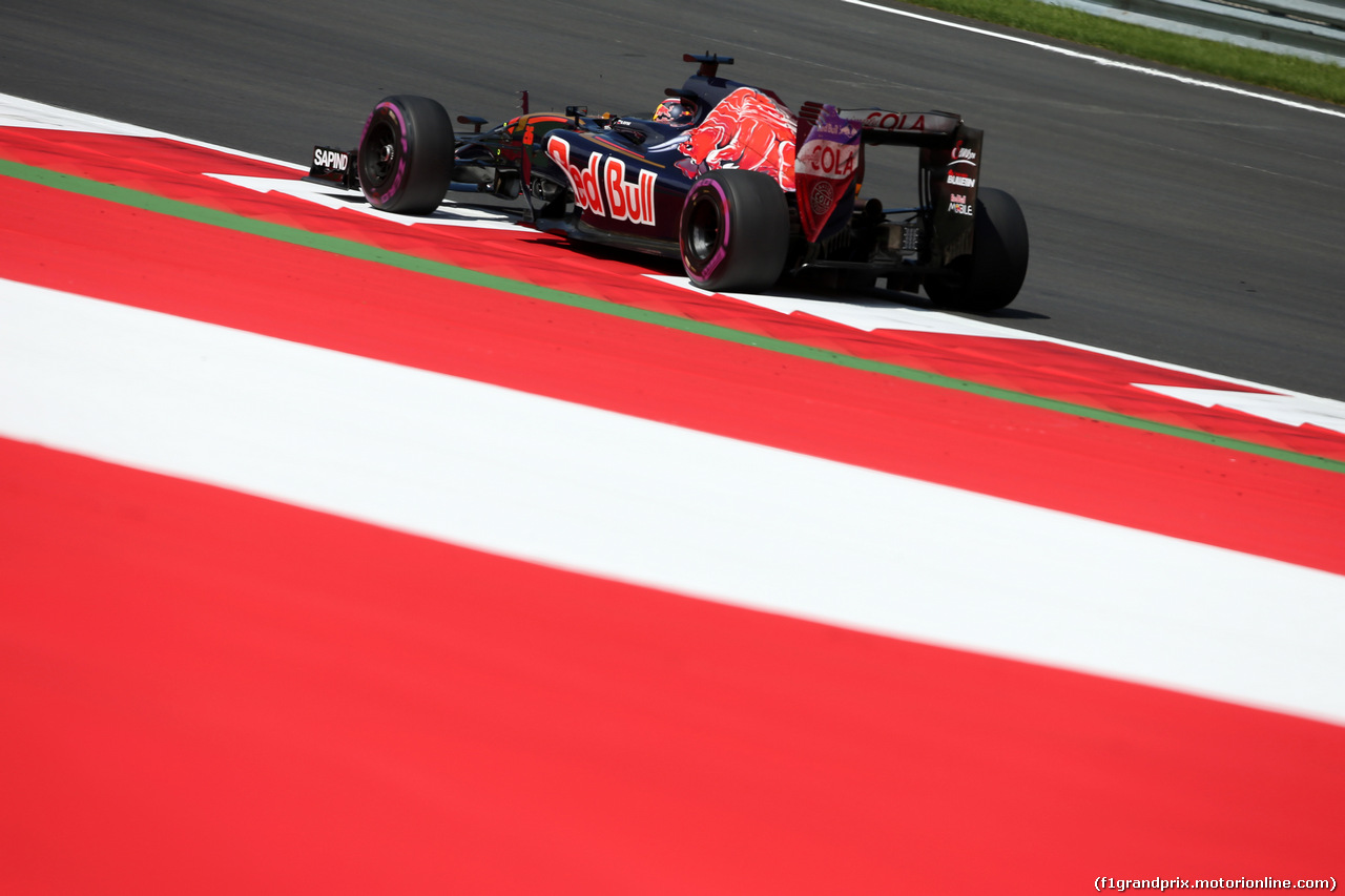 GP AUSTRIA, 01.07.2016 - Prove Libere 1, Daniil Kvyat (RUS) Scuderia Toro Rosso STR11