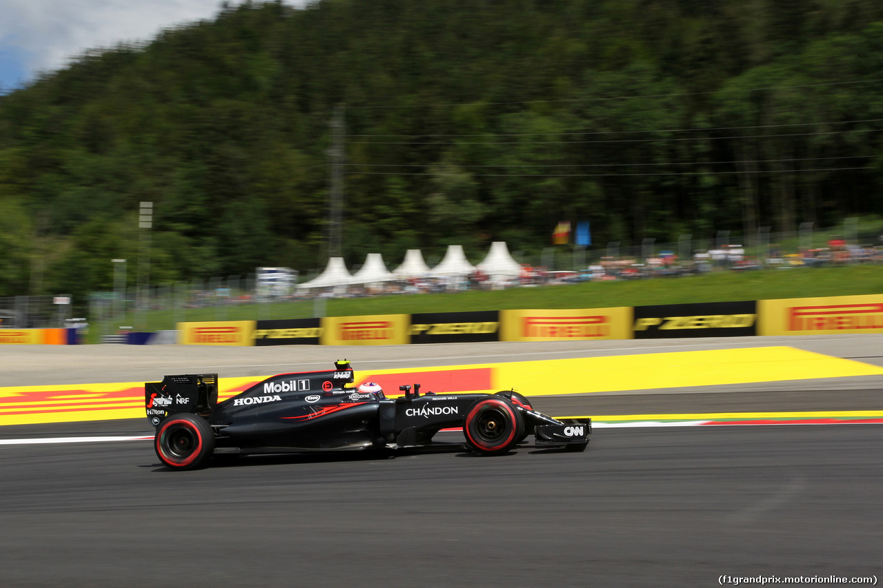 GP AUSTRIA, 01.07.2016 - Prove Libere 1, Jenson Button (GBR)  McLaren Honda MP4-31