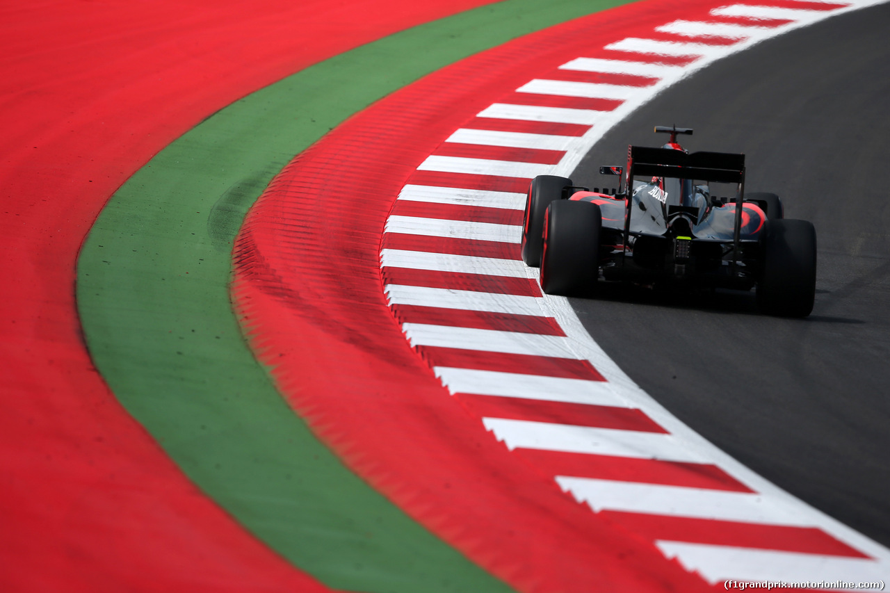 GP AUSTRIA, 01.07.2016 - Prove Libere 1, Jenson Button (GBR)  McLaren Honda MP4-31