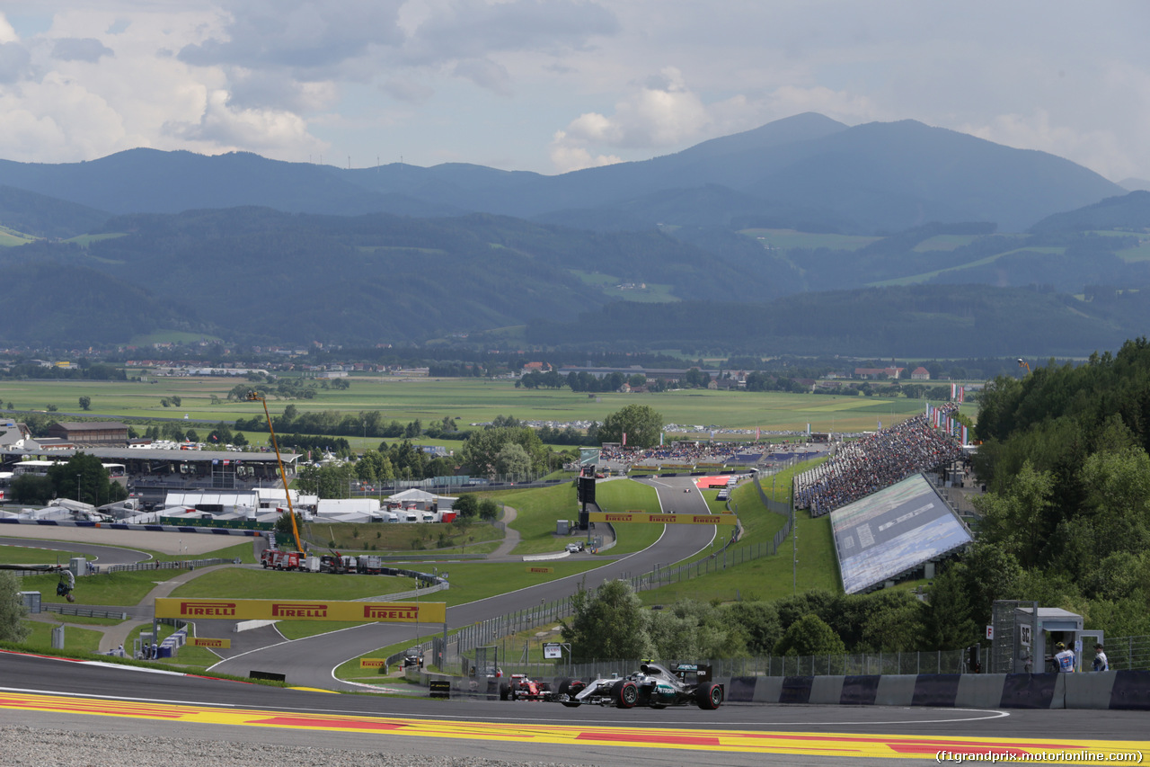 GP AUSTRIA, 01.07.2016 Prove Libere 2, Nico Rosberg (GER) Mercedes AMG F1 W07