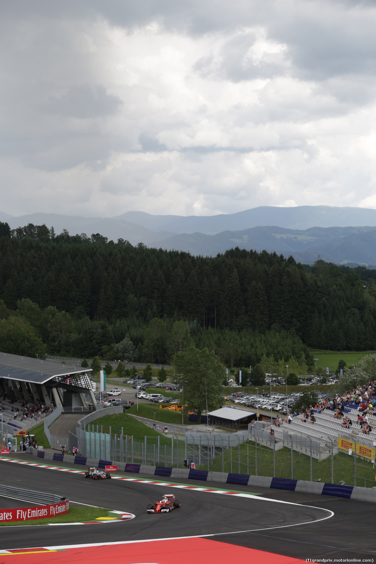 GP AUSTRIA, 01.07.2016 Prove Libere 2, Kimi Raikkonen (FIN) Ferrari SF16-H