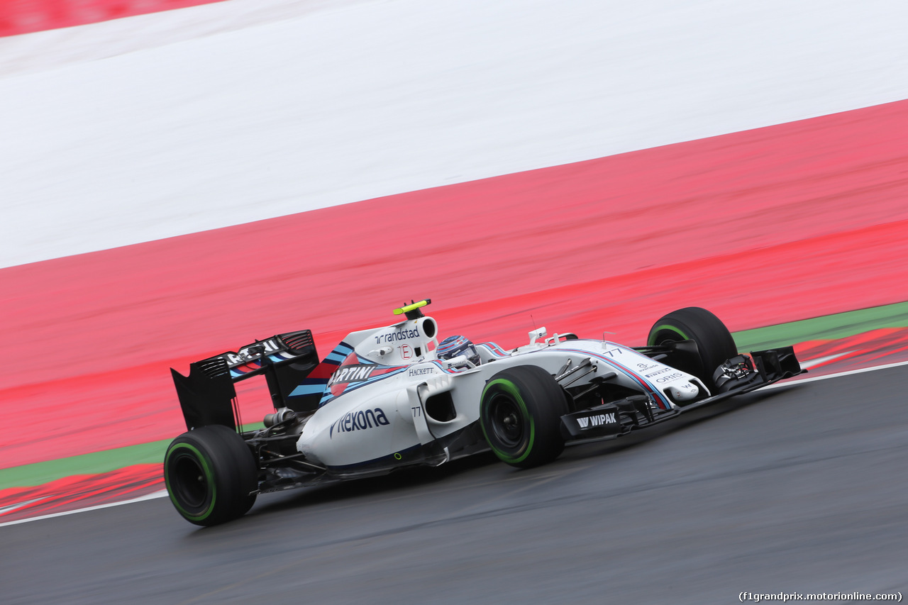 GP AUSTRIA, 01.07.2016 Prove Libere 2, Felipe Massa (BRA) Williams F1 Team FW38
