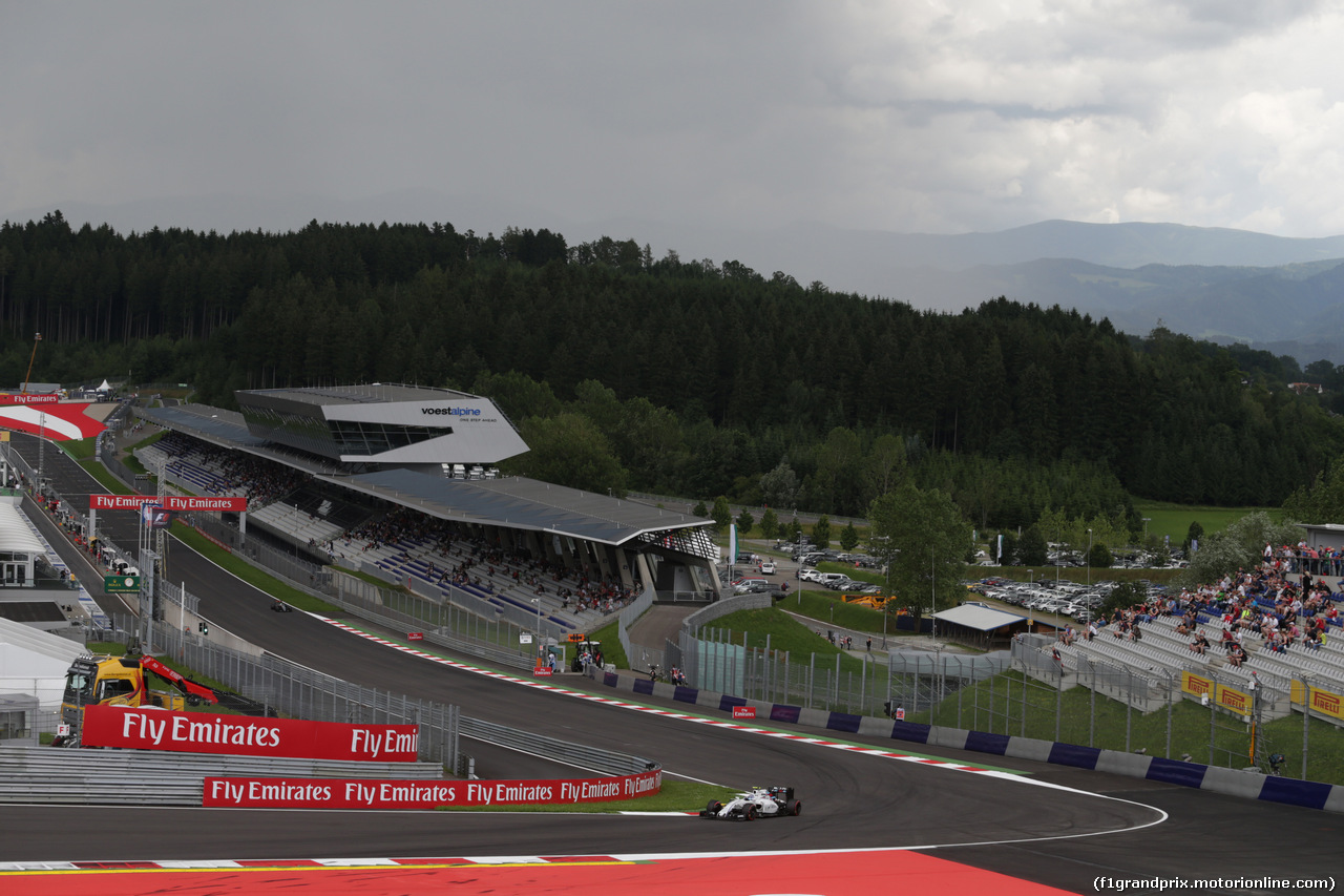 GP AUSTRIA, 01.07.2016 Prove Libere 2, Valtteri Bottas (FIN) Williams F1 Team FW38