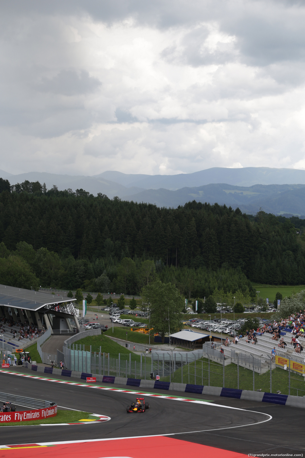 GP AUSTRIA, 01.07.2016 Prove Libere 2, Daniel Ricciardo (AUS) Red Bull Racing RB12